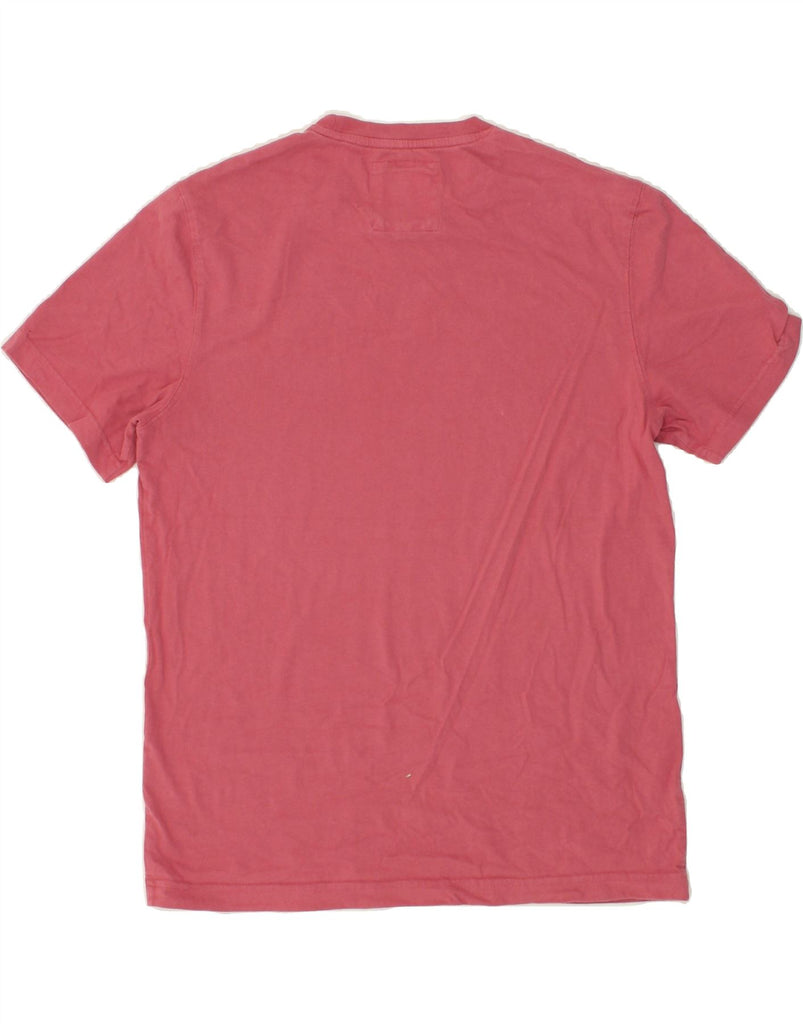 CREW CLOTHING Mens T-Shirt Top Medium Pink Cotton | Vintage Crew Clothing | Thrift | Second-Hand Crew Clothing | Used Clothing | Messina Hembry 