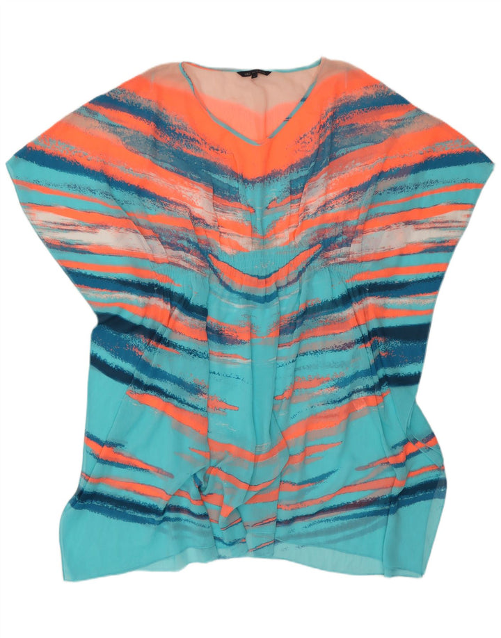 Marks & Spencer Womens Kaftan Dress UK 16 Large Multicoloured Striped