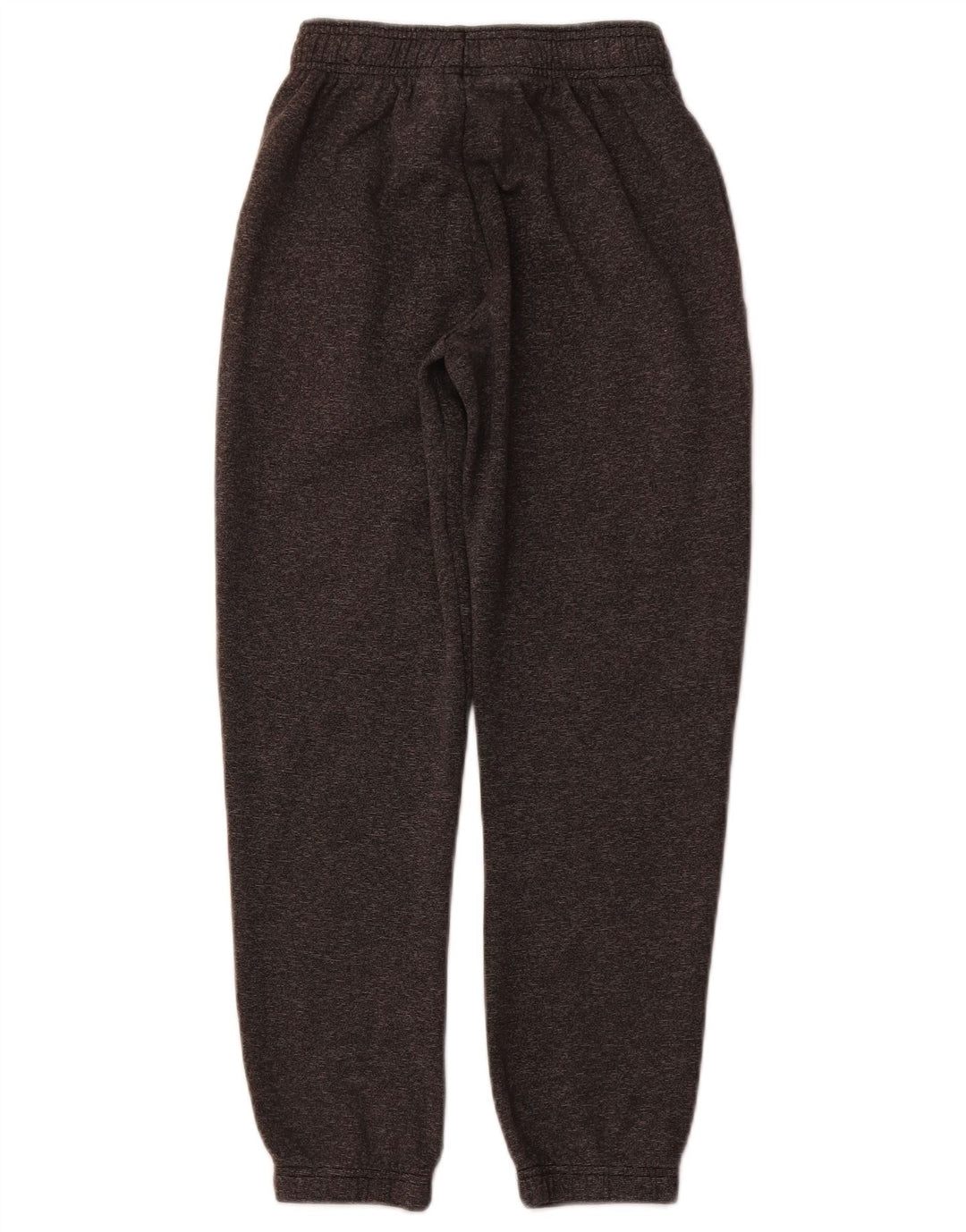 ADIDAS Girls Tracksuit Trousers Joggers 11-12 Years Grey Flecked Cotton