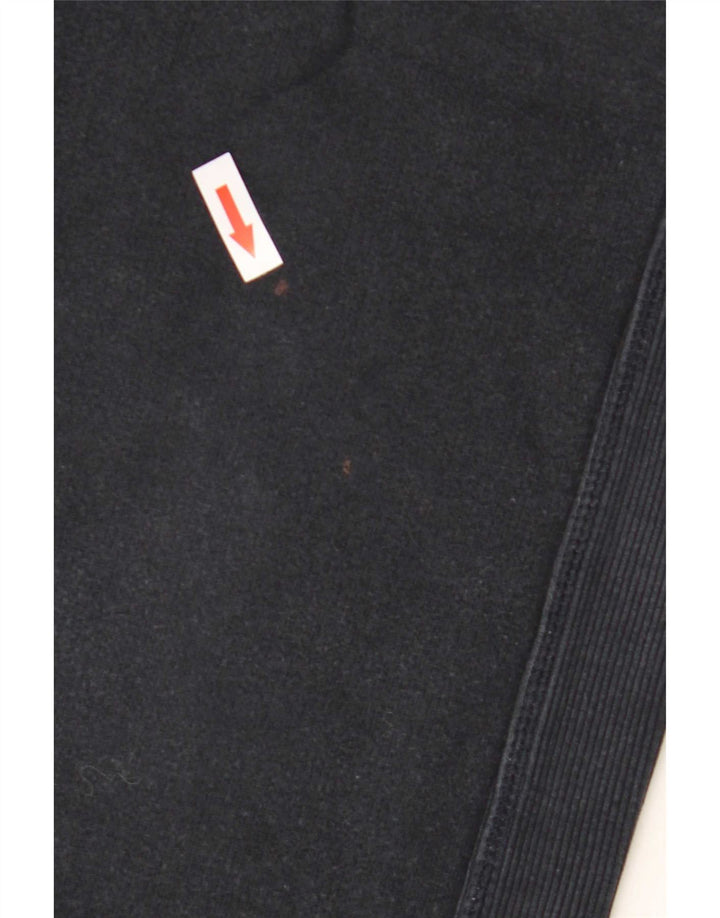 Superdry Womens Graphic Tracksuit Trousers UK 14 Medium  Black Cotton