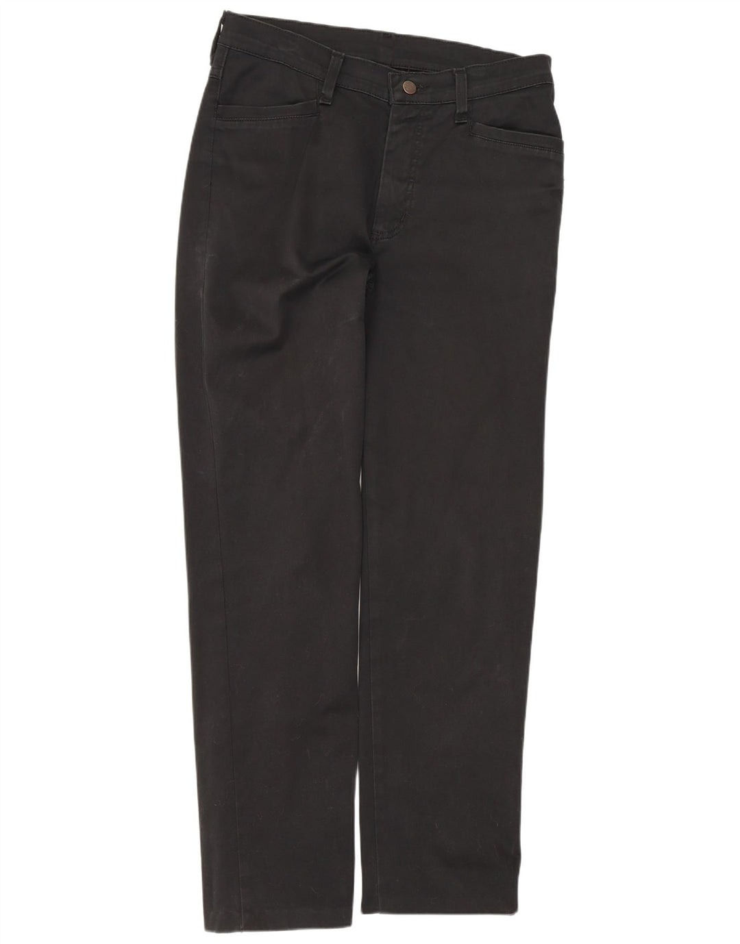 Wrangler Mens Straight Casual Trousers W30 L30 Black