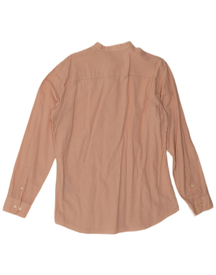 Vintage Mens Shirt Medium Pink Cotton