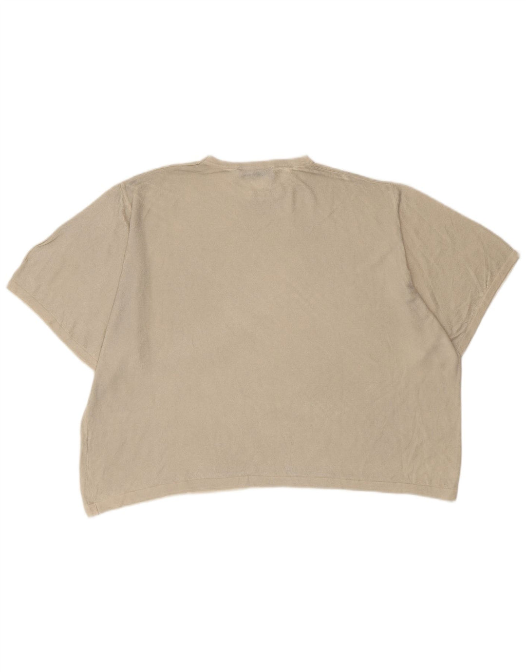 ZARA Womens Oversized T-Shirt Top UK 10 Small Off White