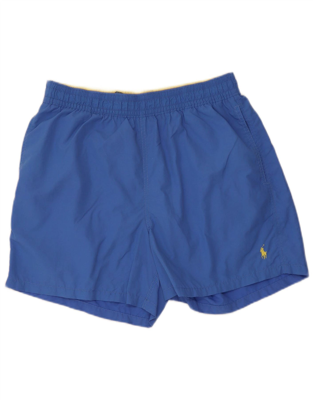 Ralph Lauren Mens Swimming Shorts Medium Blue Nylon