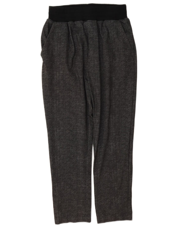 Zara Mens Cropped Trousers Medium W31 L24 Grey Polyester