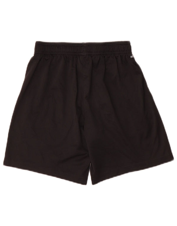 ADIDAS Boys Aeroready Sport Shorts 11-12 Years  Black Polyester