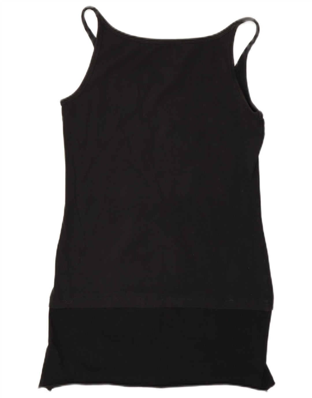 Lotto Womens Graphic Vest Top UK 12 Medium Black Polyester