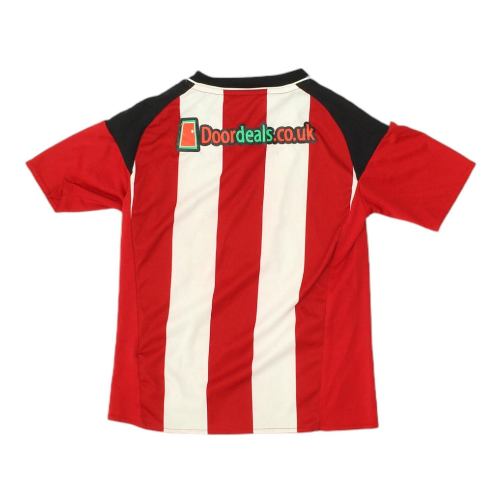 Sheffield United 2016-17 Adidas Boys Home Shirt | Football Kids Sportswear | Vintage Messina Hembry | Thrift | Second-Hand Messina Hembry | Used Clothing | Messina Hembry 