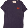 Jack Wills Mens Graphic T-Shirt Top Small Navy Blue Cotton