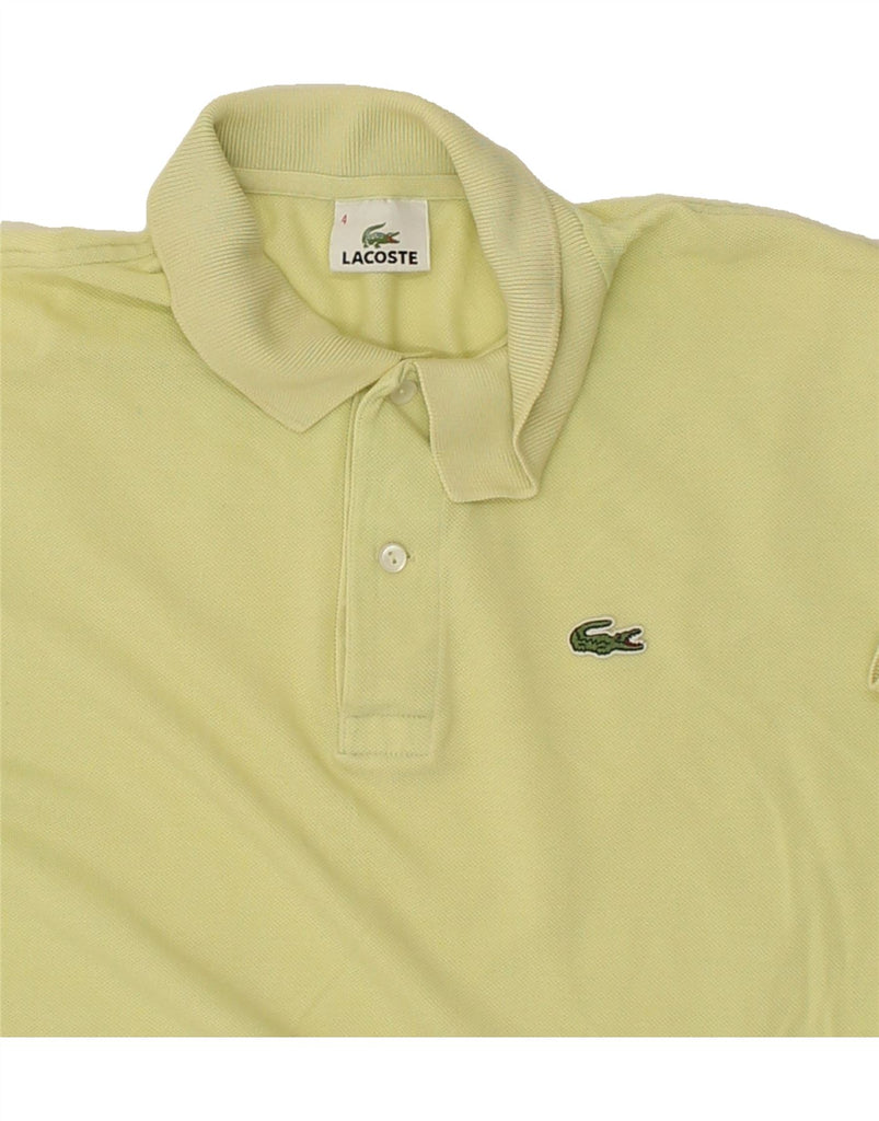 LACOSTE Mens Polo Shirt Size 4 Medium Green Cotton | Vintage Lacoste | Thrift | Second-Hand Lacoste | Used Clothing | Messina Hembry 