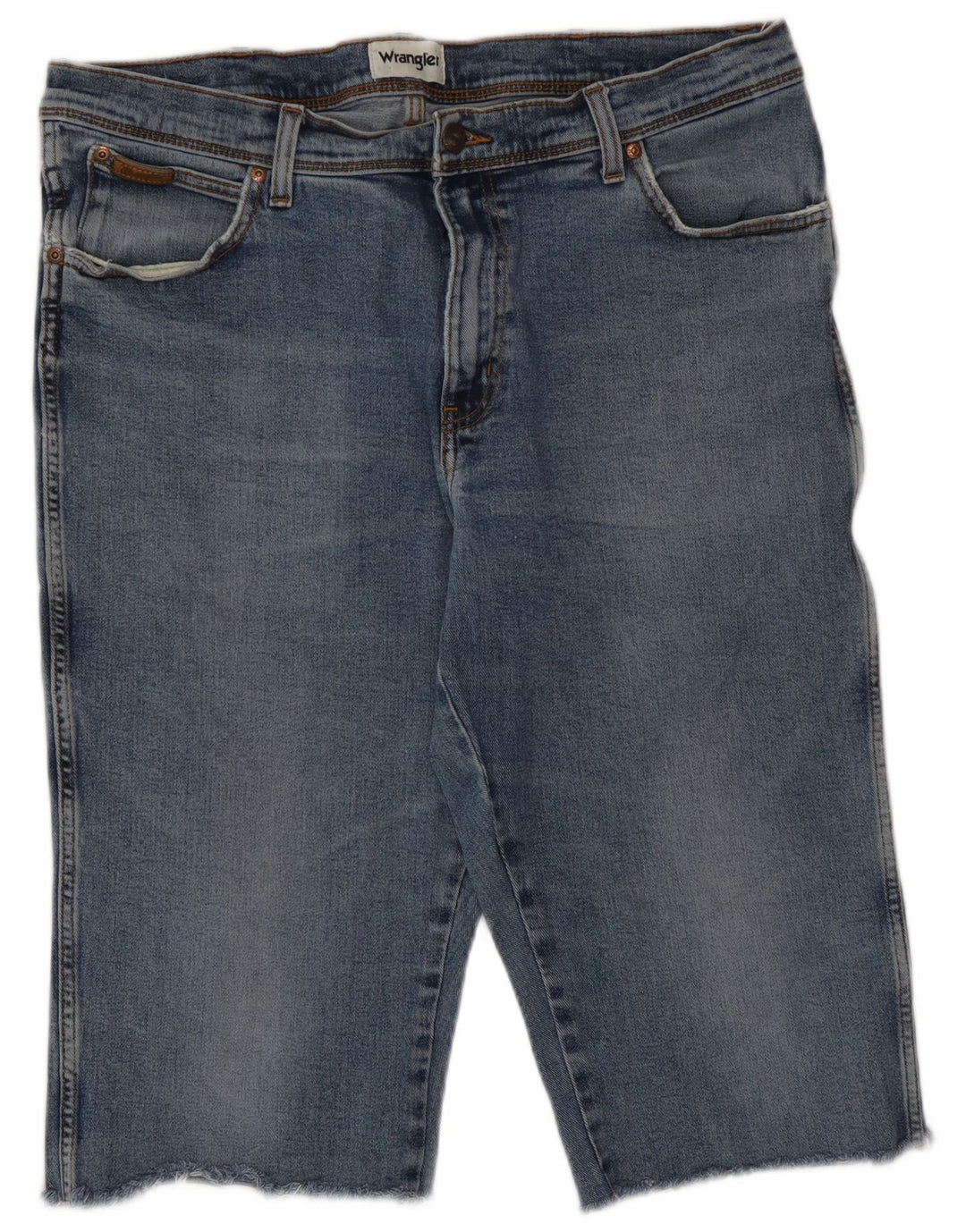 Wrangler Mens Texas Denim Shorts W38 XL Blue