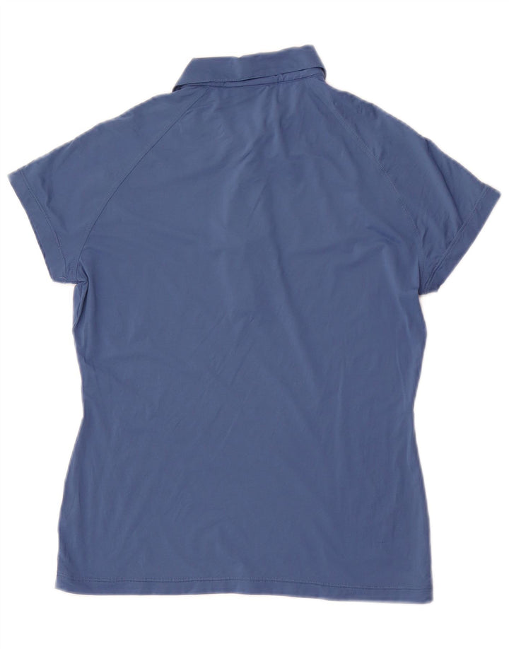 Chervo Womens Polo shirt UK 8 Small Blue