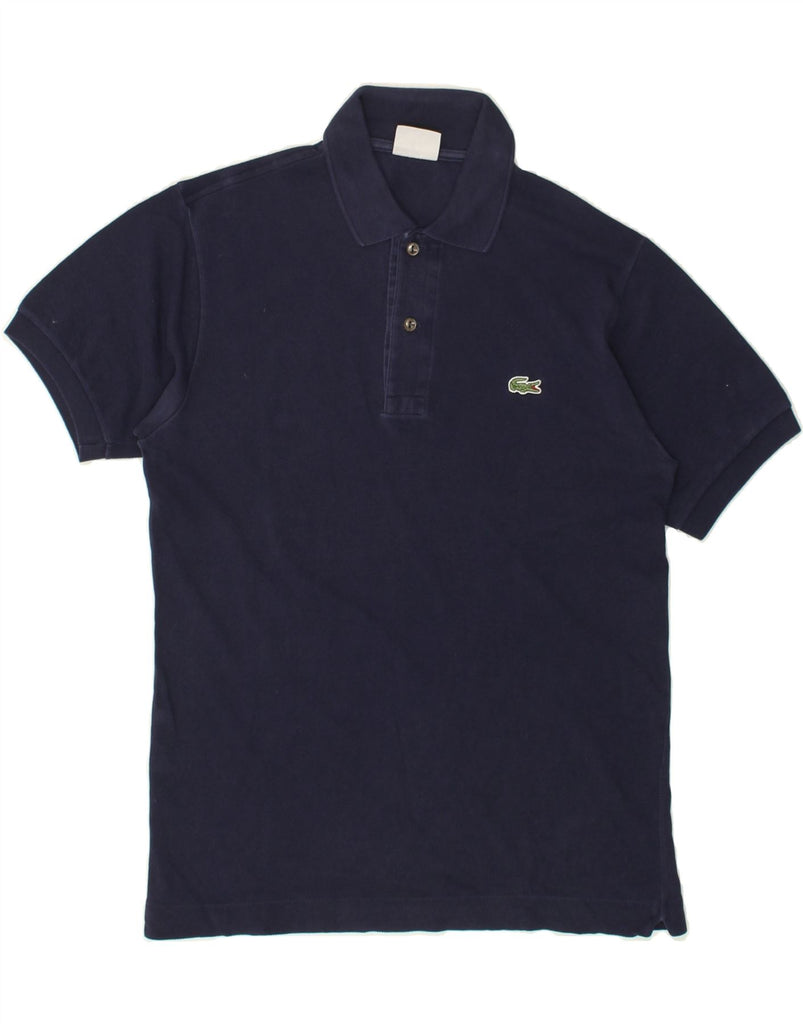 LACOSTE Mens Polo Shirt Size 2 XS Navy Blue Cotton | Vintage Lacoste | Thrift | Second-Hand Lacoste | Used Clothing | Messina Hembry 