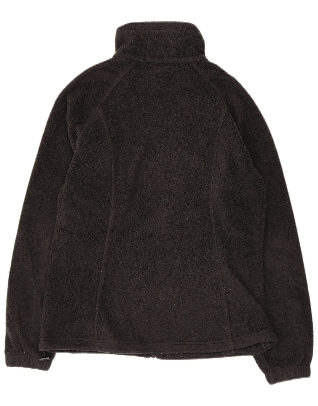 COLUMBIA Womens Fleece Jacket UK 10 Small Black Polyester