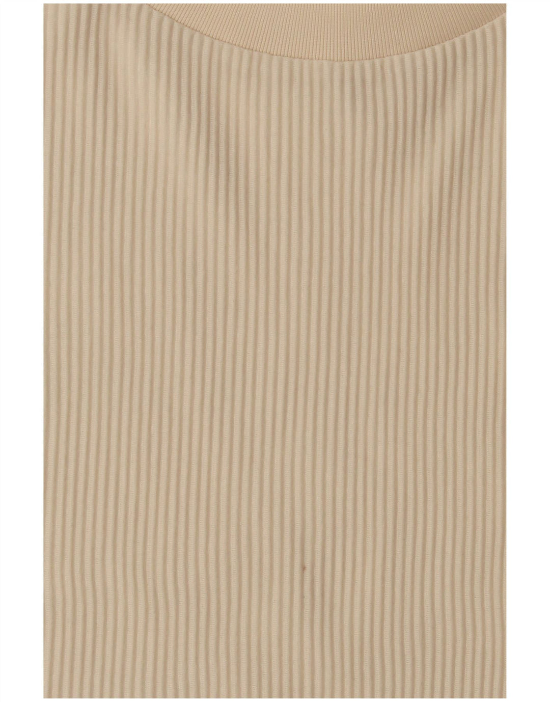 Adidas Womens Oversized Vest Top UK 8 Small Beige Polyester