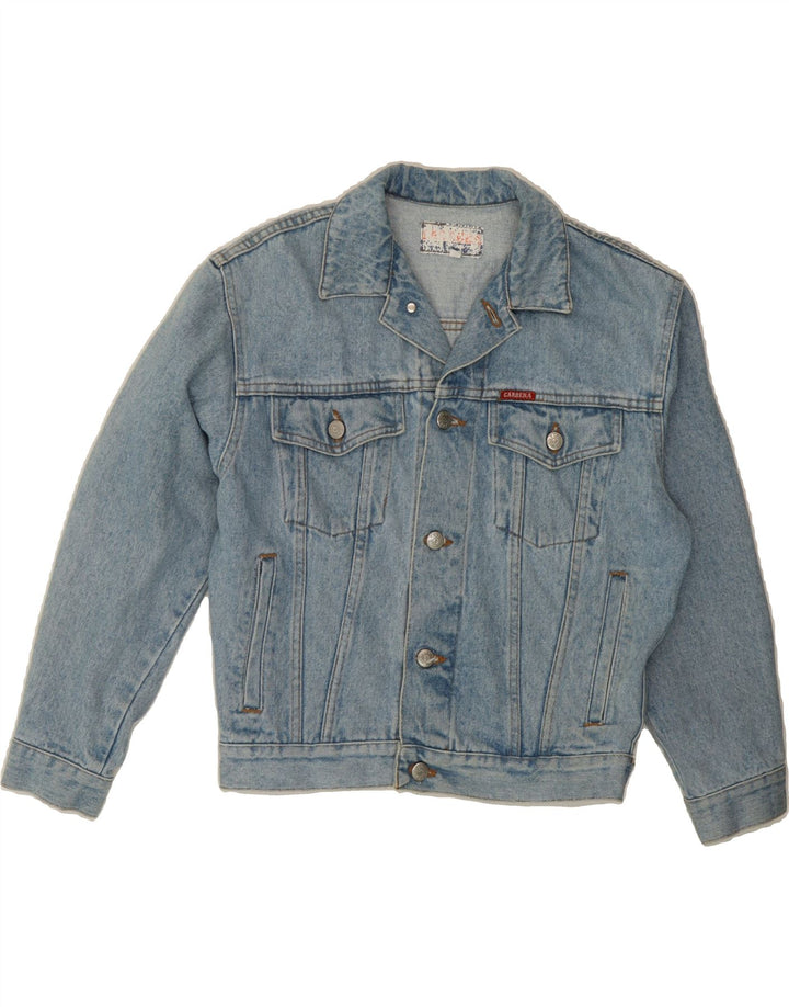 CARRERA Boys Denim Jacket 11-12 Years Blue Cotton Vintage Carrera and Second-Hand Carrera from Messina Hembry 
