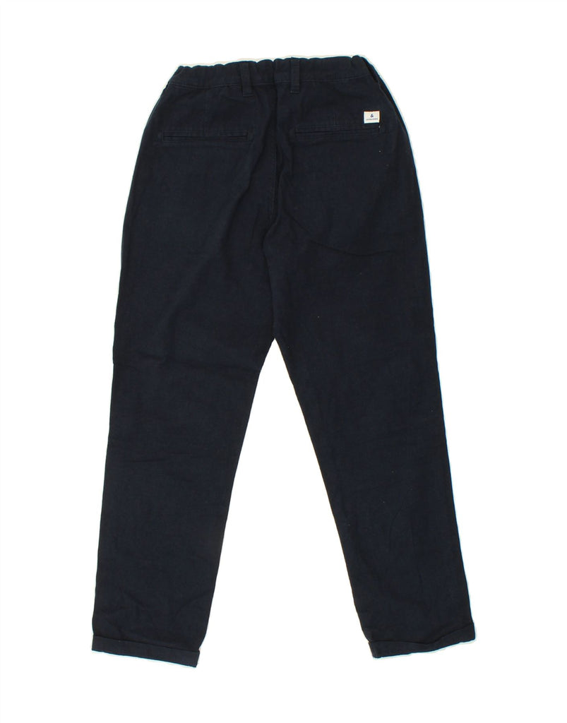 JACK & JONES Boys Slim Chino Trousers 12-13 Years W22 L23 Navy Blue Cotton | Vintage Jack & Jones | Thrift | Second-Hand Jack & Jones | Used Clothing | Messina Hembry 