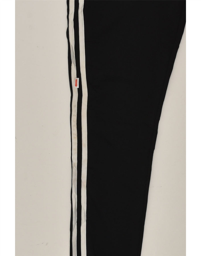 ADIDAS Womens Tracksuit Trousers Joggers UK 4-6 XS Black Polyester | Vintage Adidas | Thrift | Second-Hand Adidas | Used Clothing | Messina Hembry 