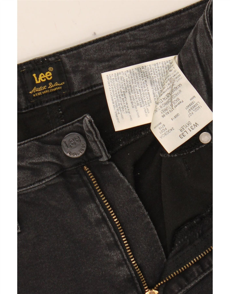 LEE Womens Skyler Skinny Jeans W31 L33 Grey Cotton Vintage Lee and Second-Hand Lee from Messina Hembry 