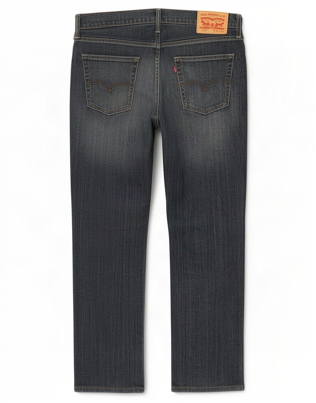 Levi's Mens 514 Straight Jeans W34 L30 Navy Blue Cotton