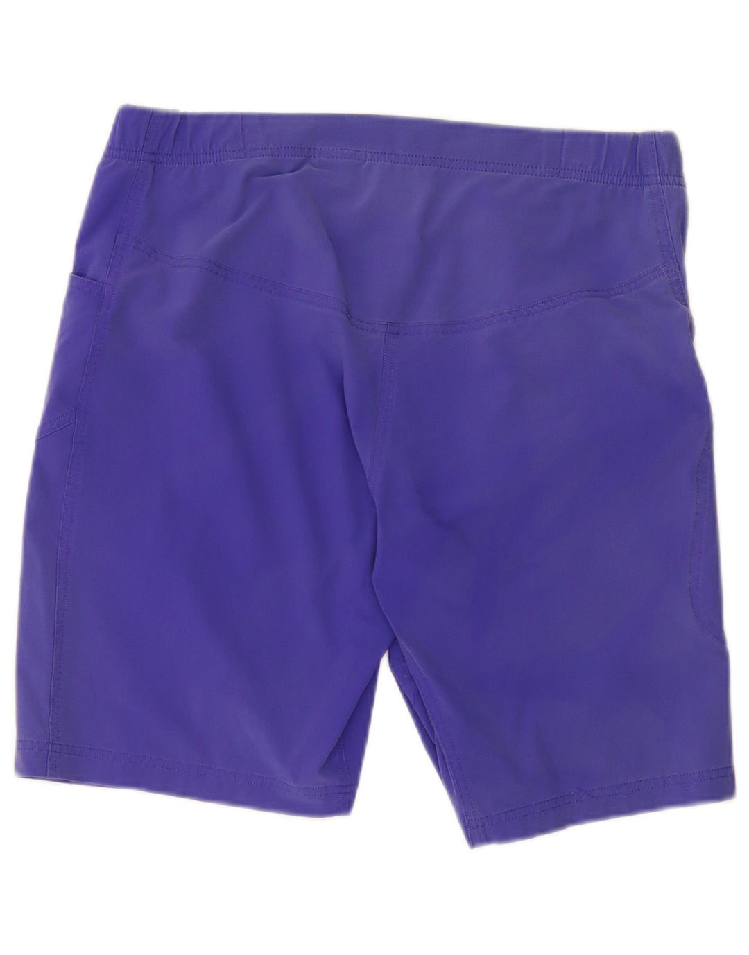 Adidas Womens Sport Shorts UK 14 Medium Purple Nylon