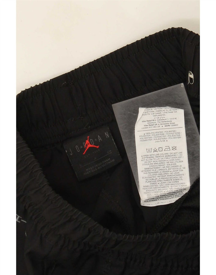 Jordan Mens Tracksuit Trousers Joggers Small Black Polyester