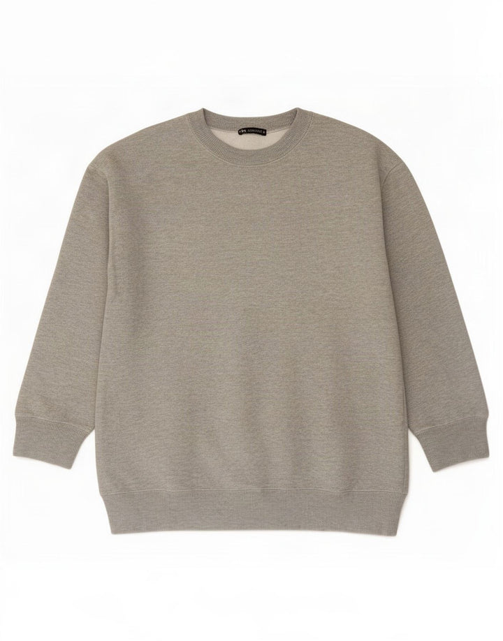 Zara Mens Sweatshirt Jumper Small Grey Polyester