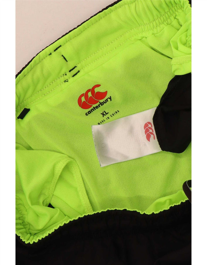 Canterbury Mens Sport Shorts XL Black Polyester