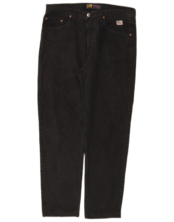 Roy Rogers Mens Straight Jeans W34 L29 Black