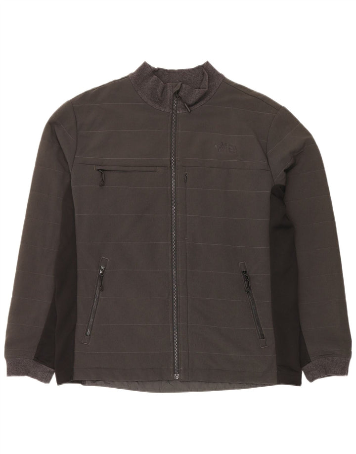 THE NORTH FACE Mens Padded Jacket UK 42 XL Grey Colourblock Polyester
