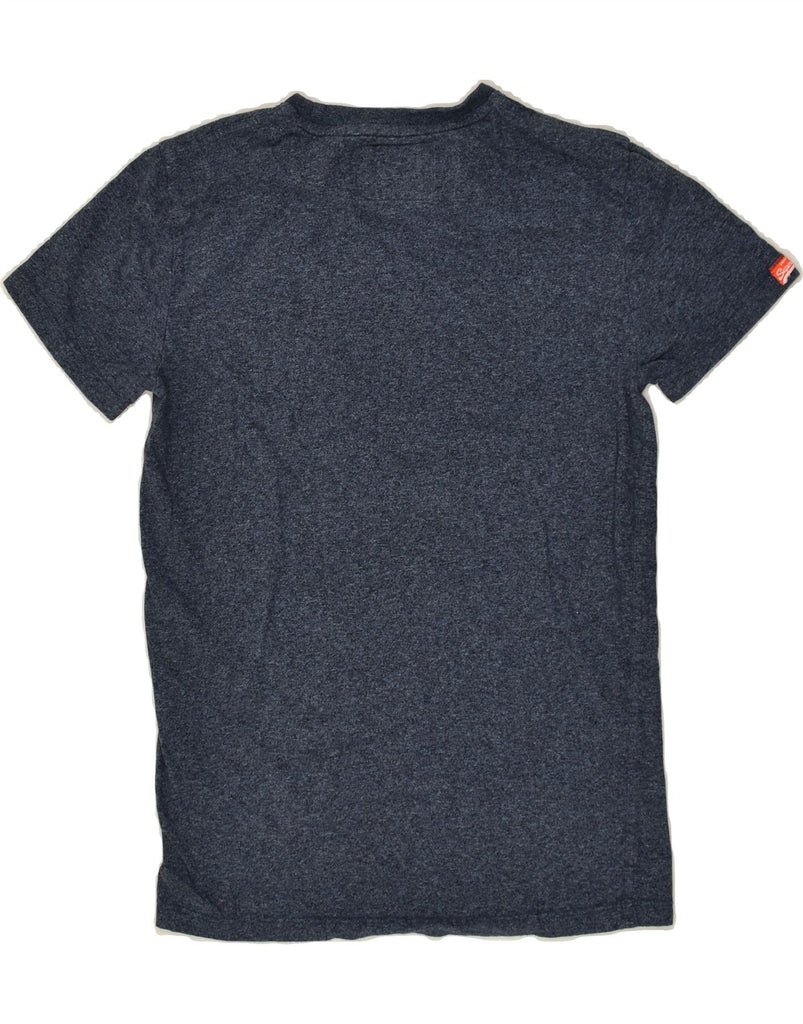 SUPERDRY Mens T-Shirt Top Small Navy Blue Cotton | Vintage Superdry | Thrift | Second-Hand Superdry | Used Clothing | Messina Hembry 