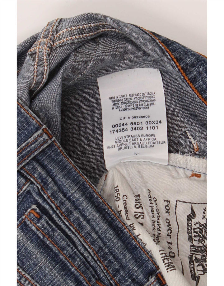 Levi's Womens Flared Jeans W30 L30 Blue Cotton