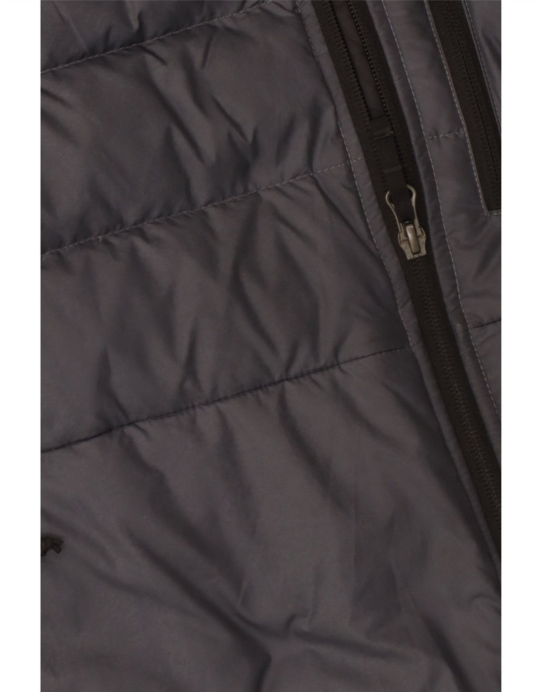 THE NORTH FACE Mens Padded Jacket UK 40 Large Navy Blue Colourblock