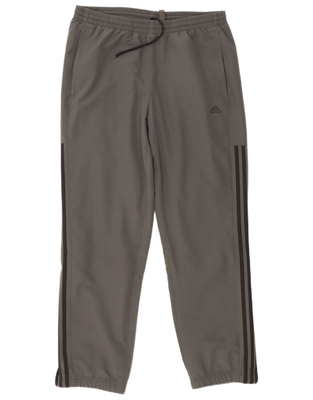 ADIDAS Mens Tracksuit Trousers Large  Grey Polyester