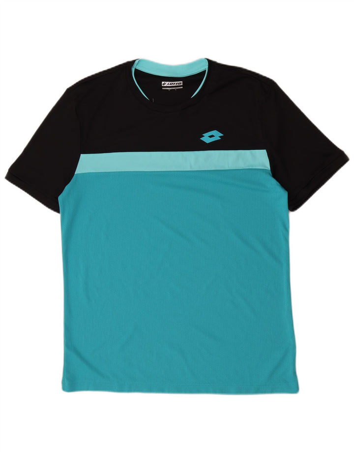 Lotto Mens T-Shirt Top XL Blue