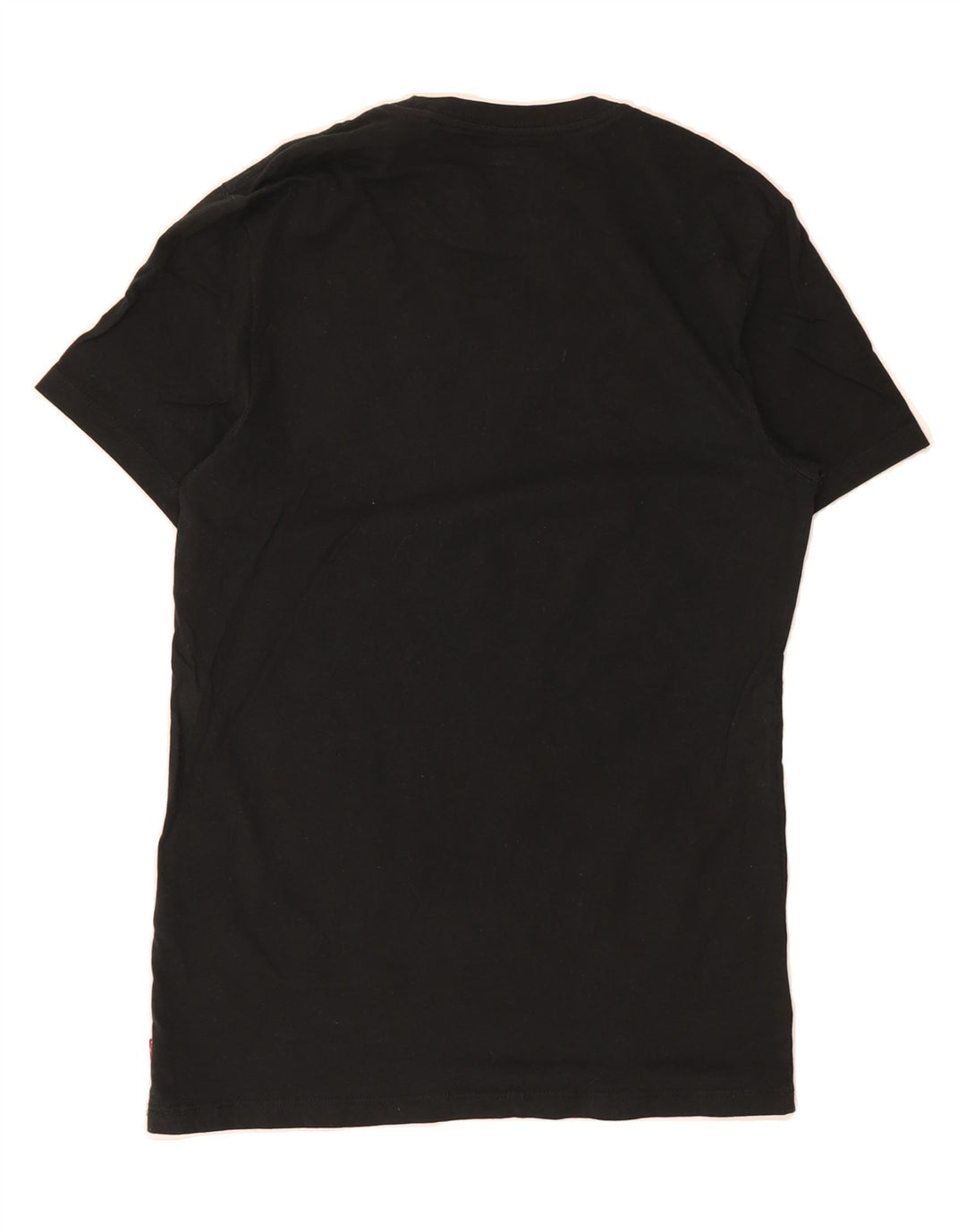 LEVI'S Womens Slim T-Shirt Top UK 12 Medium Black Cotton Vintage Levi's and Second-Hand Levi's from Messina Hembry 