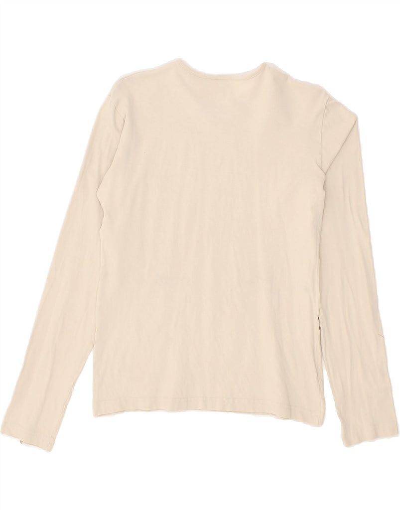 NORTH SAILS Womens Top Long Sleeve UK 14 Large Beige | Vintage North Sails | Thrift | Second-Hand North Sails | Used Clothing | Messina Hembry 