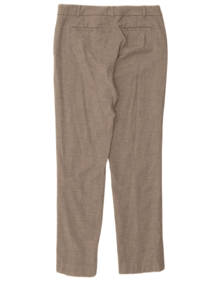 Ralph Lauren Womens Slim Chino Trousers US 8 Medium W32 L30 Grey Wool