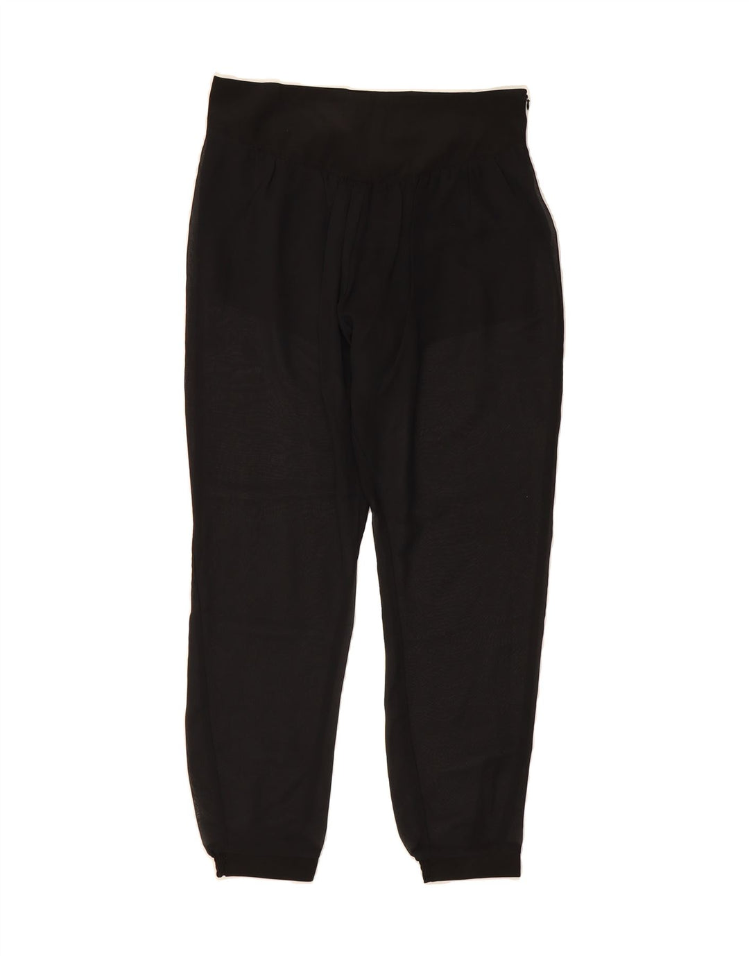 BERSHKA Womens See Through Joggers Casual Trousers Medium W30 L27 Black Vintage Bershka and Second-Hand Bershka from Messina Hembry 