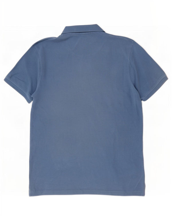 Pierre Cardin Mens Regular Fit Polo Shirt Large Blue Cotton