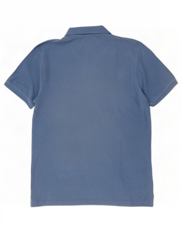 Pierre Cardin Mens Regular Fit Polo Shirt Large Blue Cotton
