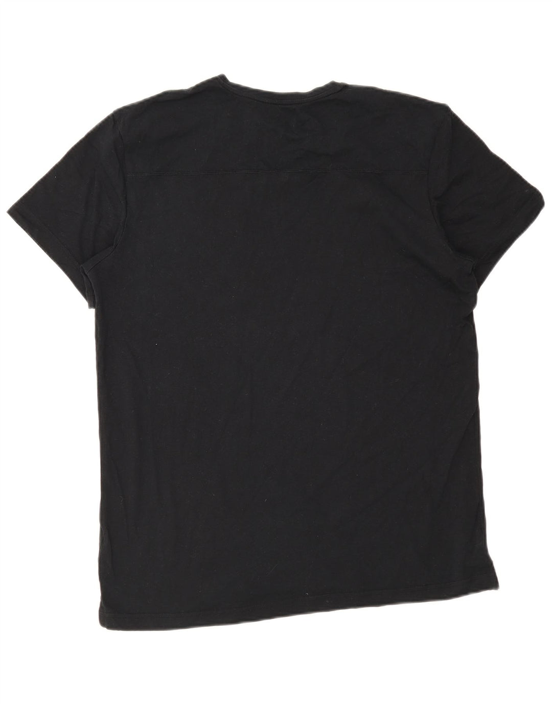 Adidas Mens T-Shirt Top XL Black Cotton