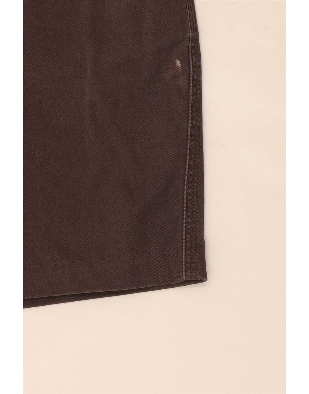 Vintage Womens Chino Shorts W28 Medium Grey Cotton