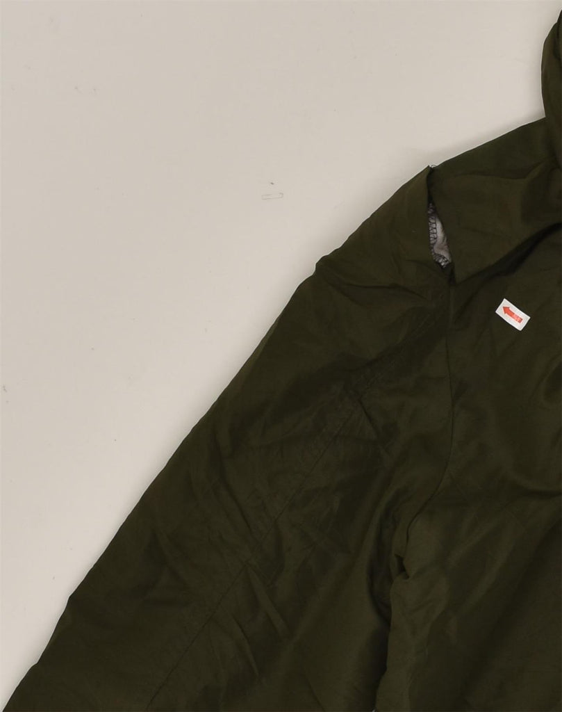 JACK & JONES Mens Hooded Windbreaker Jacket UK 40 Large Khaki | Vintage Jack & Jones | Thrift | Second-Hand Jack & Jones | Used Clothing | Messina Hembry 