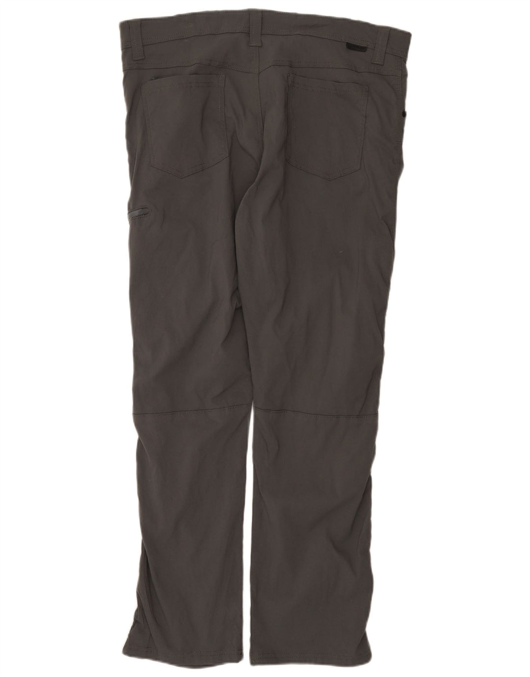 Wrangler Mens Straight Cargo Trousers W38 L30 Grey Nylon