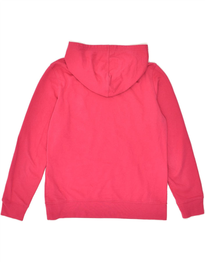 GAP Womens Graphic Hoodie Jumper UK 10 Small Pink Cotton | Vintage Gap | Thrift | Second-Hand Gap | Used Clothing | Messina Hembry 