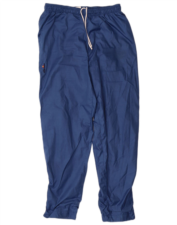 ELLESSE Mens Tracksuit Trousers Joggers IT 52 XL Blue Polyester