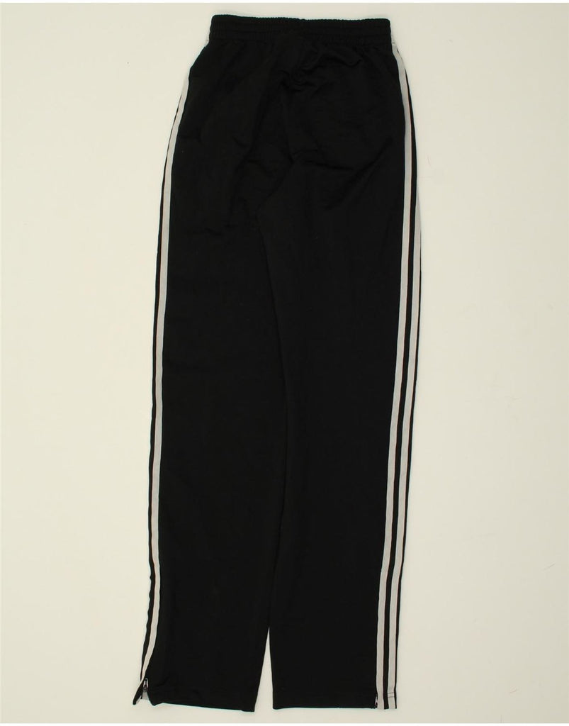 ADIDAS Womens Tracksuit Trousers UK 4 XS Black Polyester | Vintage Adidas | Thrift | Second-Hand Adidas | Used Clothing | Messina Hembry 