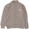 Lotto Womens Tracksuit Top Jacket UK 18 XL Grey Cotton