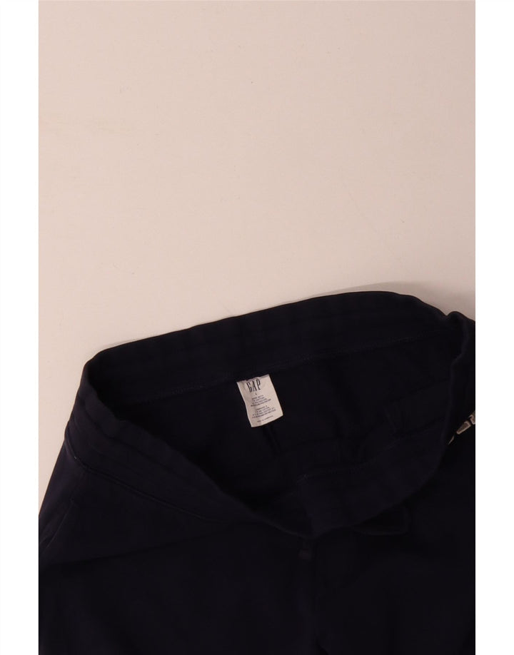 GAP Mens Graphic Tracksuit Trousers Joggers Large  Navy Blue Cotton